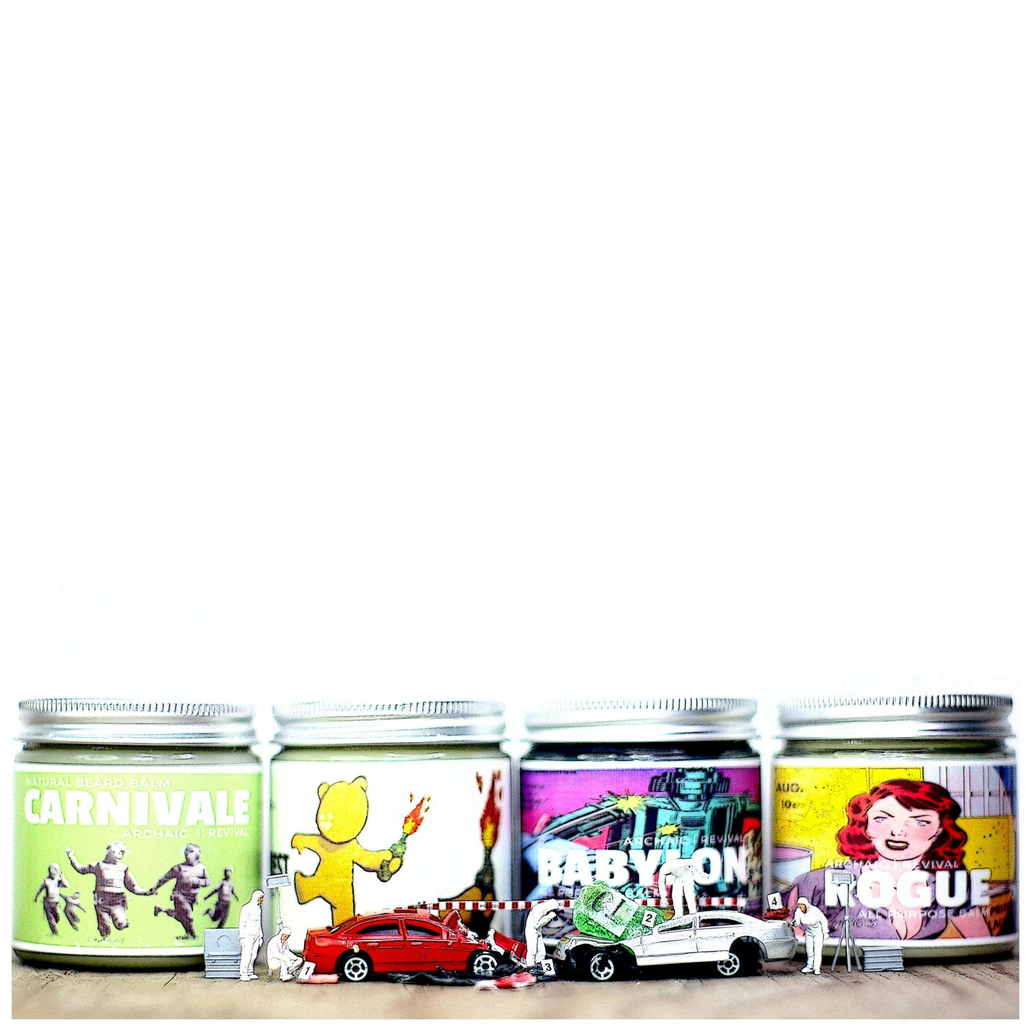 A Set of 4 Balm Varieties sold by The Archaic Revival