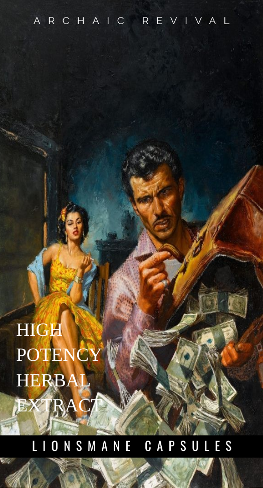 Full length label for Archaic Revival high potency herbal extracts.