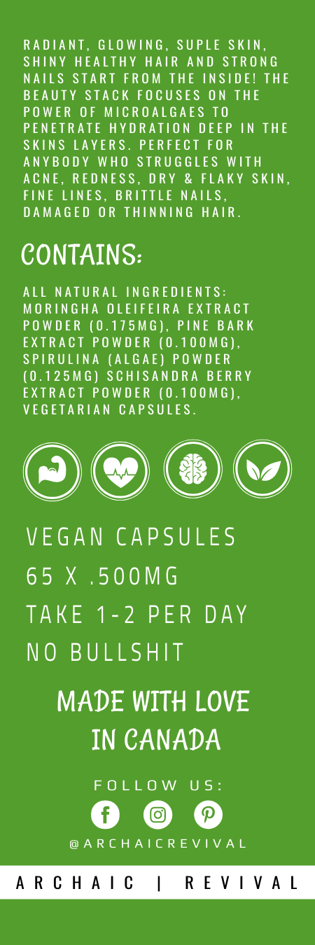 Nootropic Capsule Stacks