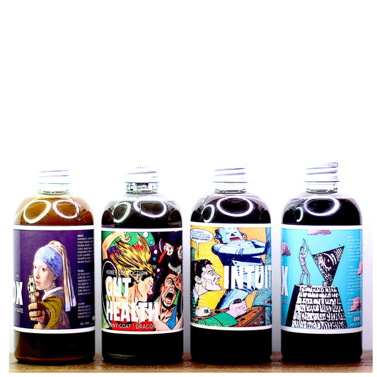 Archaic Revival complete line of Herbal Honey Concoctions. 